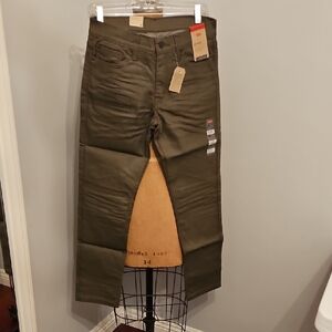 Levi's Men's Green Slim Jeans